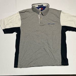 Tommy Hilfiger Gray Collared Polo Shirt XL